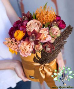 باکس گل طبیعی NFB294 Natural Flower Box