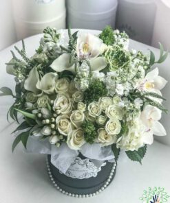 باکس گل طبیعی NFB298 Natural Flower Box