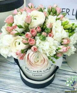 باکس گل طبیعی NFB299 Natural Flower Box