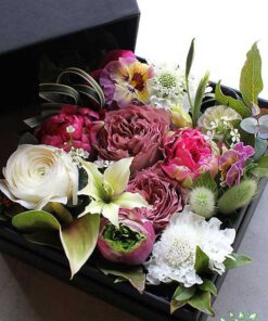 باکس گل طبیعی NFB301 Natural Flower Box