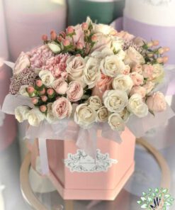 باکس گل طبیعی NFB302 Natural Flower Box