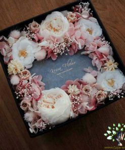 باکس گل طبیعی NFB304 Natural Flower Box