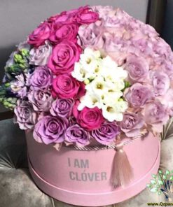 باکس گل طبیعی NFB305 Natural Flower Box