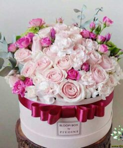 باکس گل طبیعی NFB308 Natural Flower Box