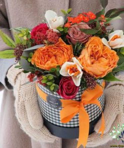 باکس گل طبیعی NFB315 Natural Flower Box