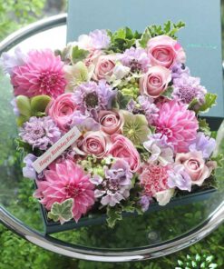 باکس گل طبیعی NFB320 Natural Flower Box