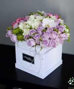 باکس گل طبیعی NFB324 Natural Flower Box