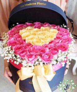 باکس گل طبیعی NFB328 Natural Flower Box