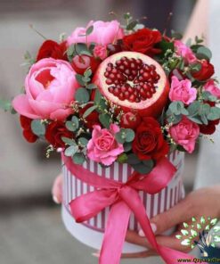 باکس گل طبیعی NFB333 Natural Flower Box