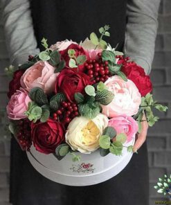 باکس گل طبیعی NFB336 Natural Flower Box