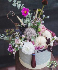 باکس گل طبیعی NFB341 Natural Flower Box