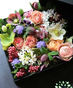باکس گل طبیعی NFB346 Natural Flower Box