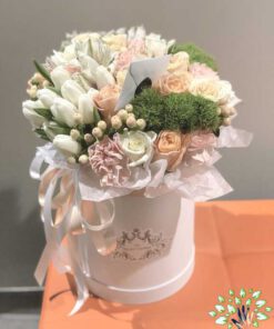 باکس گل طبیعی NFB347 Natural Flower Box