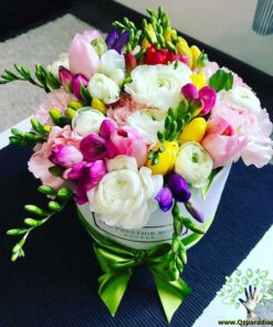 باکس گل طبیعی NFB352 Natural Flower Box