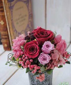 باکس گل طبیعی NFB355 Natural Flower Box