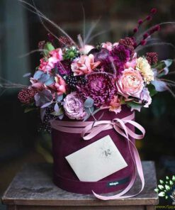 باکس گل طبیعی NFB356 Natural Flower Box