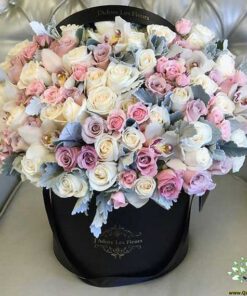 باکس گل طبیعی NFB359 Natural Flower Box