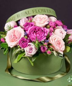 باکس گل طبیعی NFB362 Natural Flower Box