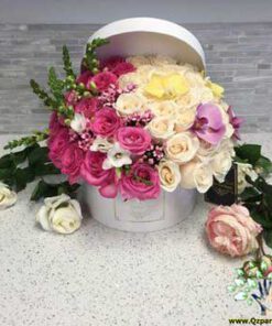 باکس گل طبیعی NFB363 Natural Flower Box