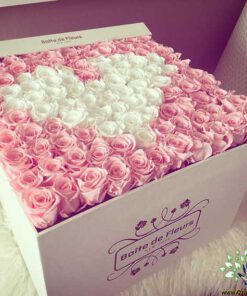 باکس گل طبیعی NFB365 Natural Flower Box