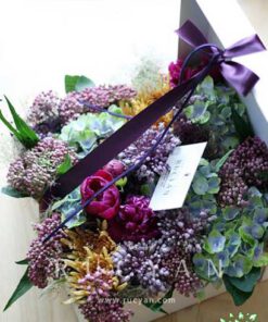 باکس گل طبیعی NFB370 Natural Flower Box