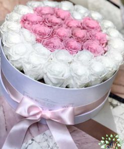 باکس گل طبیعی NFB372 Natural Flower Box