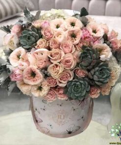 باکس گل طبیعی NFB374 Natural Flower Box