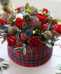 باکس گل طبیعی NFB377 Natural Flower Box