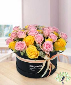 باکس گل طبیعی NFB379 Natural Flower Box