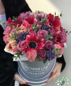 باکس گل طبیعی NFB381 Natural Flower Box