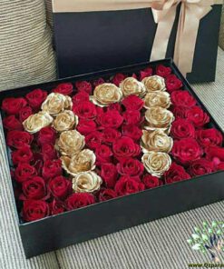 باکس گل طبیعی NFB387 Natural Flower Box