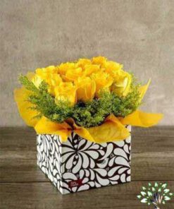 باکس گل طبیعی NFB392 Natural Flower Box