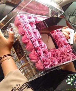 باکس گل طبیعی NFB398 Natural Flower Box