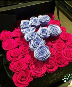 باکس گل طبیعی NFB401 Natural Flower Box