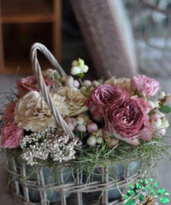 باکس گل طبیعی NFB78 Natural Flower Box