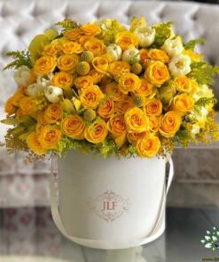 باکس گل طبیعی NFB80 Natural Flower Box