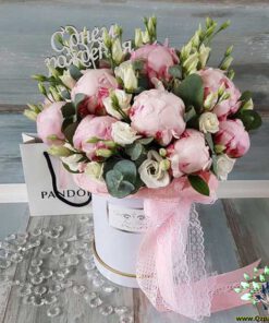 باکس گل طبیعی NFB84 Natural Flower Box