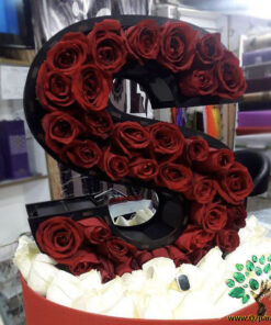 باکس گل طبیعی NFB86 Natural Flower Box