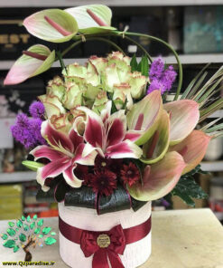 باکس گل طبیعی NFB87 Natural Flower Box