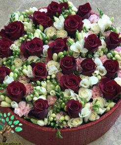 باکس گل طبیعی NFB89 Natural Flower Box