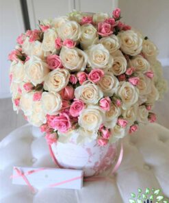 باکس گل طبیعی NFB94 Natural Flower Box