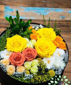 باکس گل طبیعی NFB96 Natural Flower Box