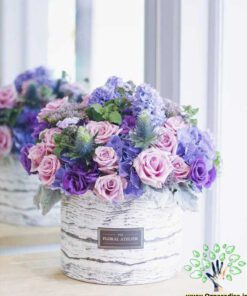 باکس گل طبیعی NFB98 Natural Flower Box