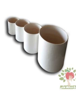 گلدان سرامیکی استوانه سری 4تایی