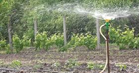 خاک و آبیاری