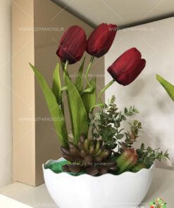 گل مصنوعی با گلدان AFA47 Artificial Flower