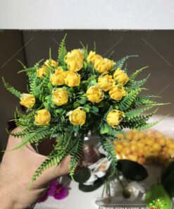 گل مصنوعی با گلدان AFA55 Artificial Flower