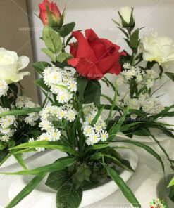 گل مصنوعی با گلدان AFA7 Artificial Flower
