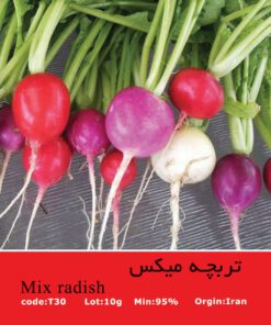 بذر تربچه میکس Mix Radish