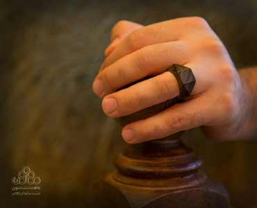 انگشتر_چوبی_زیور آلات چوبی_ماهون